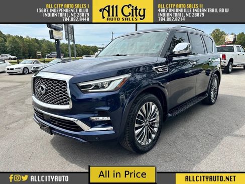Used 2018 INFINITI QX80 4WD w/ Deluxe Technology Package image 3