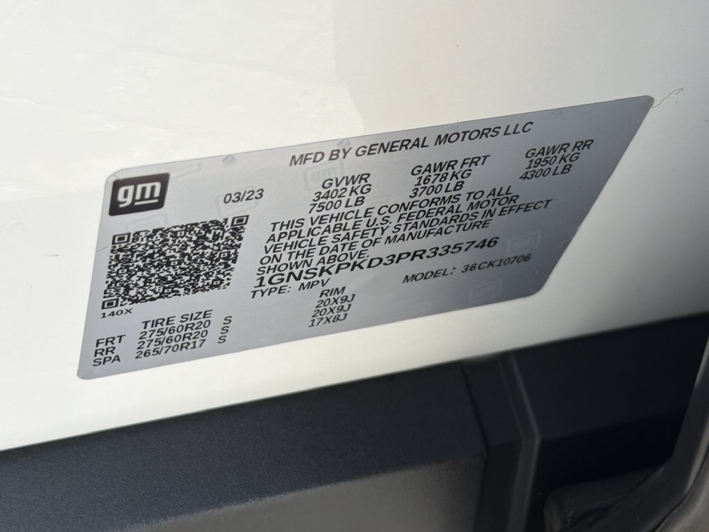 Certified 2023 Chevrolet Tahoe Z71 AWD/4WD image 34