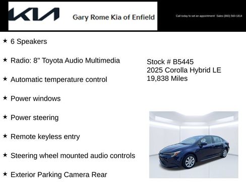 Used 2025 Toyota Corolla LE AWD/4WD image 13