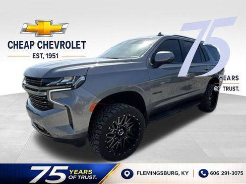 Used 2021 Chevrolet Tahoe RST w/ Luxury Package AWD/4WD image 1