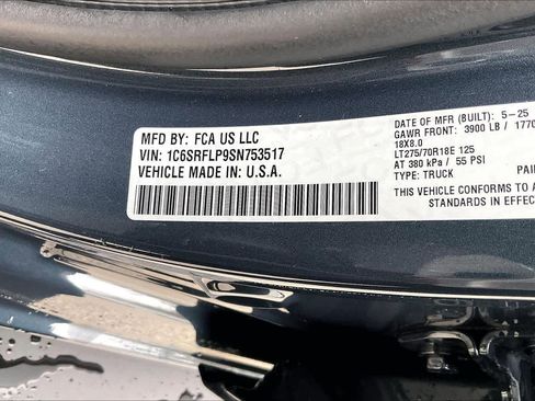 Used 2025 RAM 1500 Rebel w/ G/T Package image 33