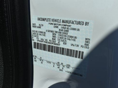 New 2025 Ford F750 2WD Regular Cab Super Duty image 41