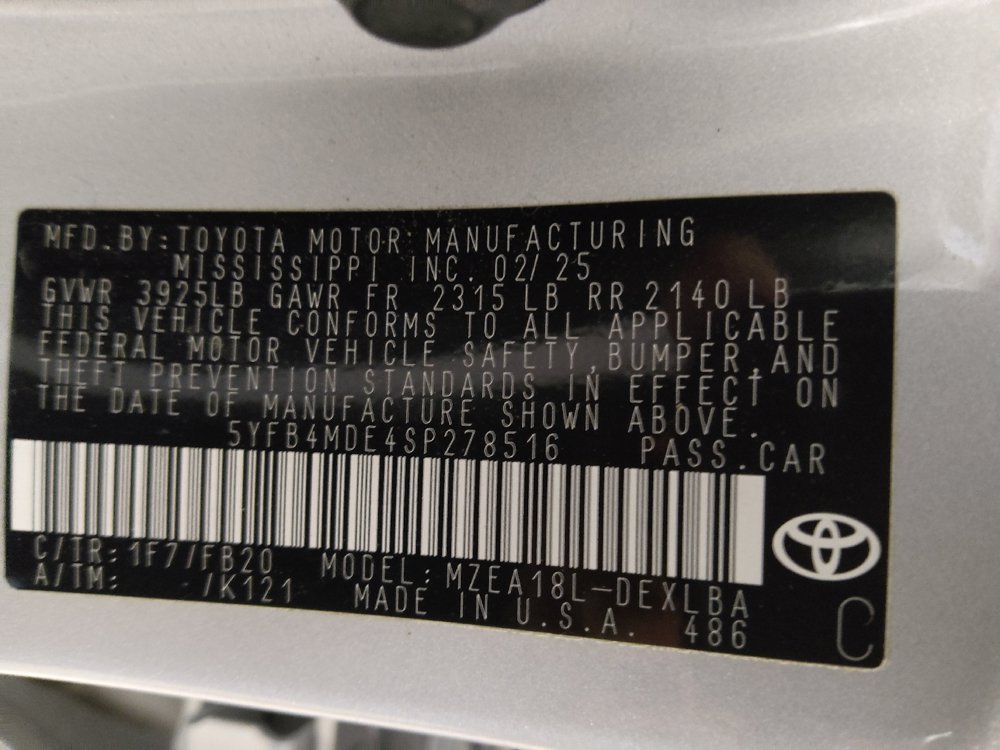 Used 2025 Toyota Corolla LE FWD image 33