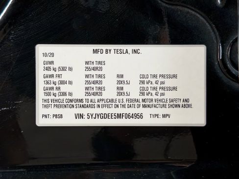 Used 2021 Tesla Model Y Long Range AWD/4WD image 28