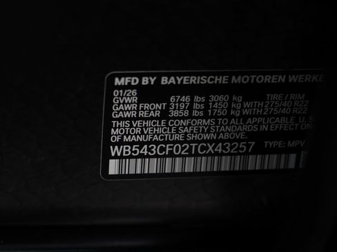 New 2026 BMW iX xDrive45 w/ M Sport Package image 25