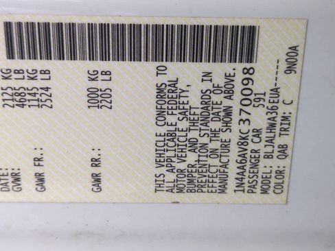 Used 2019 Nissan Maxima Platinum image 37