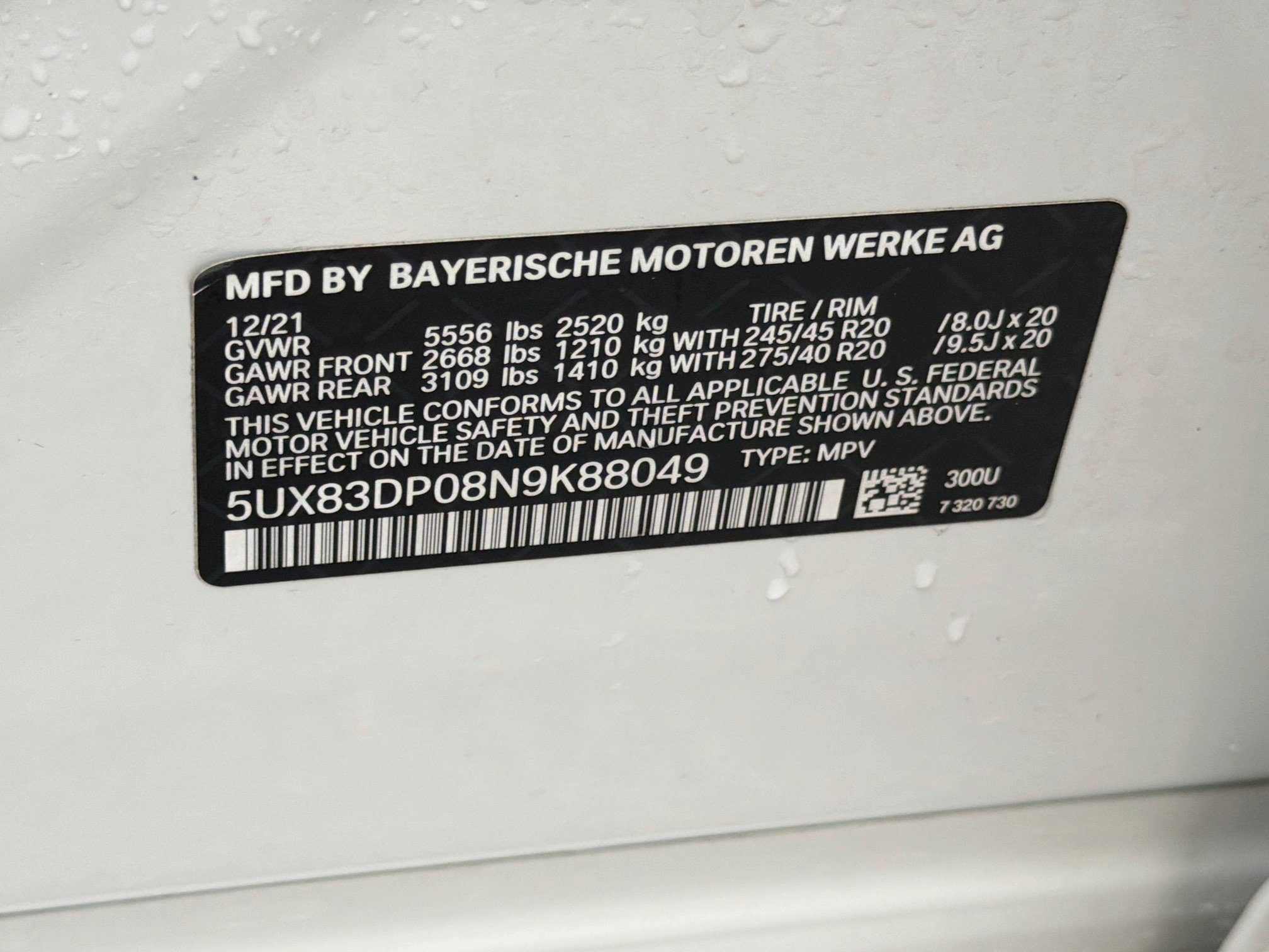 Used 2022 BMW X3 M40i w/ Premium Package AWD/4WD image 45