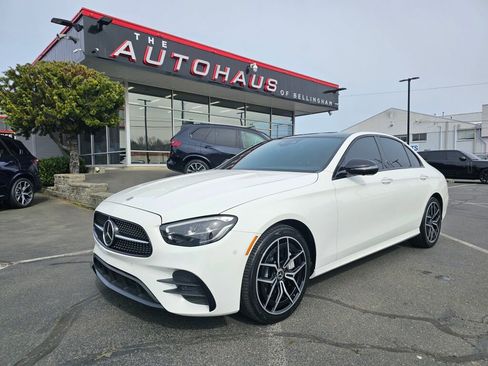 Used 2021 Mercedes-Benz E 350 4MATIC Sedan w/ Premium Package image 1