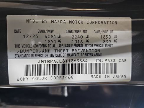 New 2026 MAZDA MAZDA3 2.5 S Sedan w/ Preferred Pkg image 34