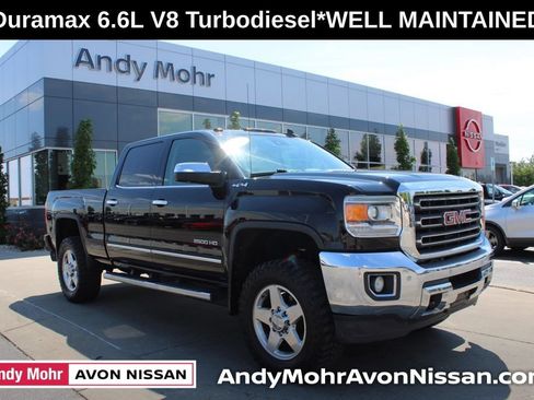 Used 2015 GMC Sierra 2500 SLT w/ Duramax Plus Package AWD/4WD image 1