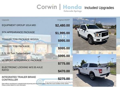 Used 2020 Ford F150 XL w/ Equipment Group 101A Mid AWD/4WD image 4