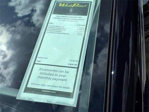 New 2025 Lincoln Aviator Premiere w/ Equipment Group 101A image 5