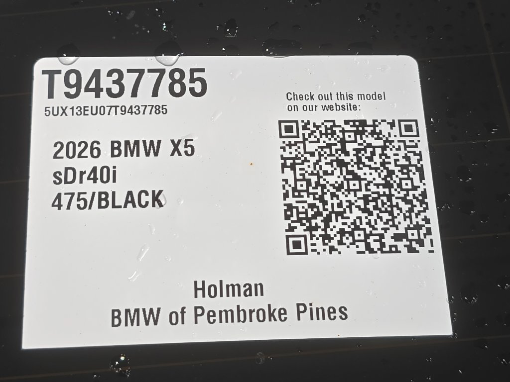 Used 2026 BMW X5 sDrive40i w/ Premium Package RWD image 29