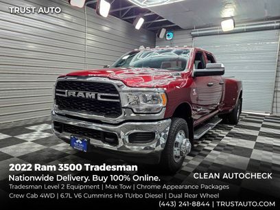 Used 2022 RAM 3500 Tradesman w/ Max Tow Package