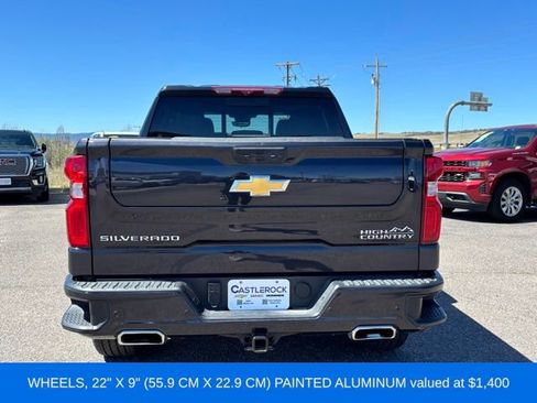Used 2024 Chevrolet Silverado 1500 High Country w/ Technology Package AWD/4WD image 4