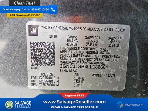 Used 2020 Chevrolet Trax LT image 17