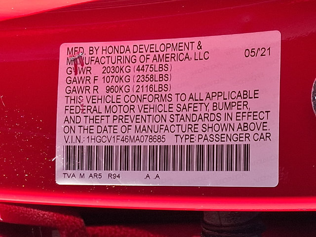 Used 2021 Honda Accord Sport Special Edition image 27