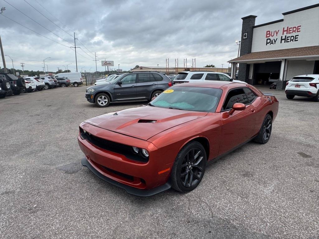 Used 2021 Dodge Challenger SXT w/ Blacktop Package RWD image 1