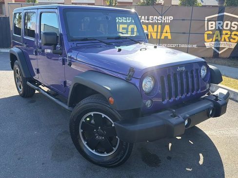 Used 2017 Jeep Wrangler Unlimited Sport w/ Quick Order Package 24S AWD/4WD image 2
