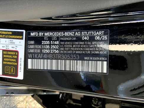 New 2026 Mercedes-Benz C 300 4MATIC Sedan image 25