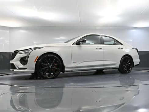 Used 2023 Cadillac CT4 V w/ LPO, ONYX Package AWD/4WD image 54