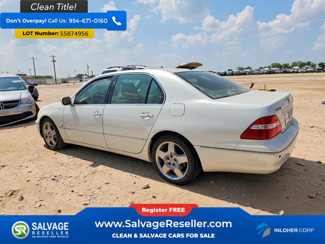 Used 2004 Lexus LS 430 w/ Modern Luxury Pkg RWD image 3