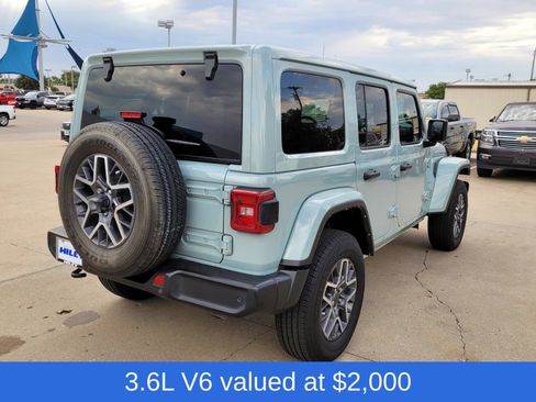 Used 2024 Jeep Wrangler Unlimited Sahara w/ Technology Group AWD/4WD image 4