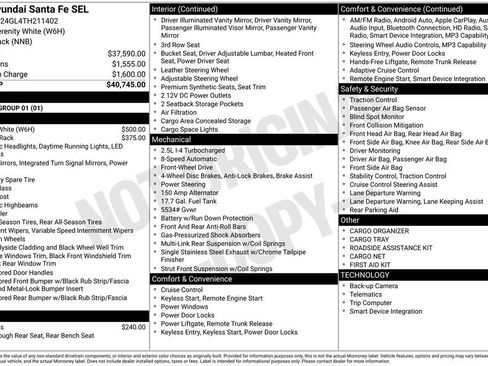 New 2026 Hyundai Santa Fe SEL FWD image 4