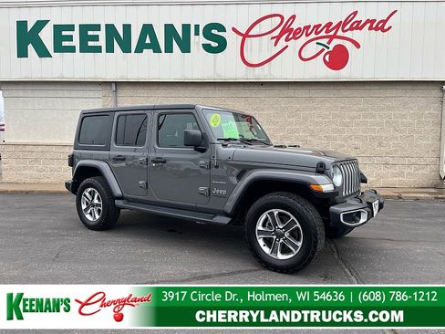 Used 2020 Jeep Wrangler Unlimited Sahara w/ Dual Top Group image 1