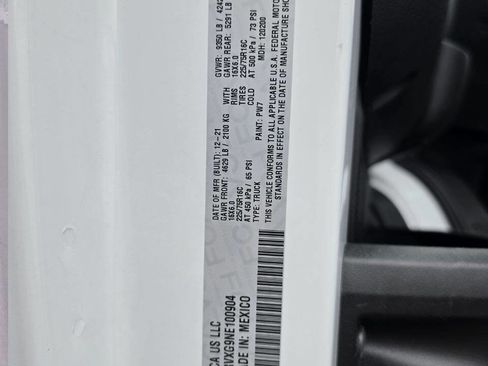 Used 2022 RAM ProMaster 3500 w/ Interior LED Lighting Group FWD image 51