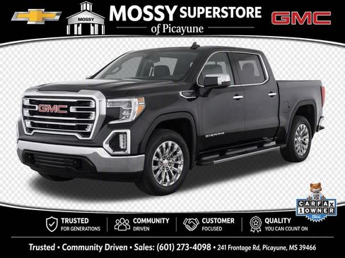 Used 2021 GMC Sierra 1500 SLT w/ SLT Premium Package RWD image 1