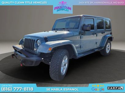 Used 2014 Jeep Wrangler Unlimited Sahara w/ Max Tow Package