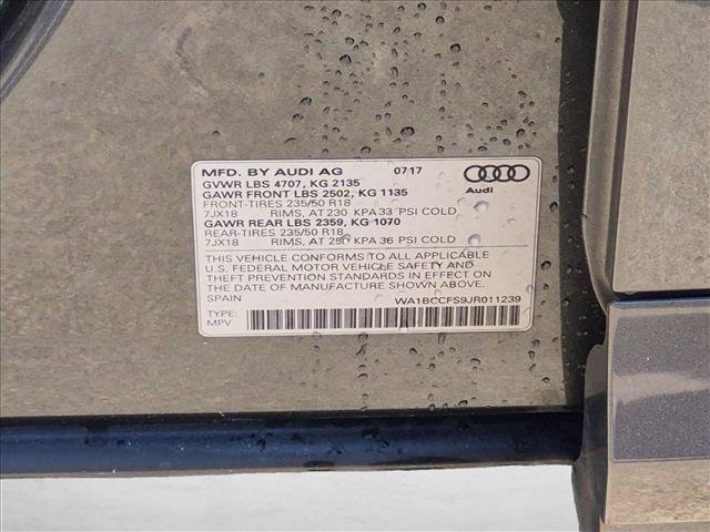 Used 2018 Audi Q3 2.0T Premium w/ Convenience Package FWD image 15