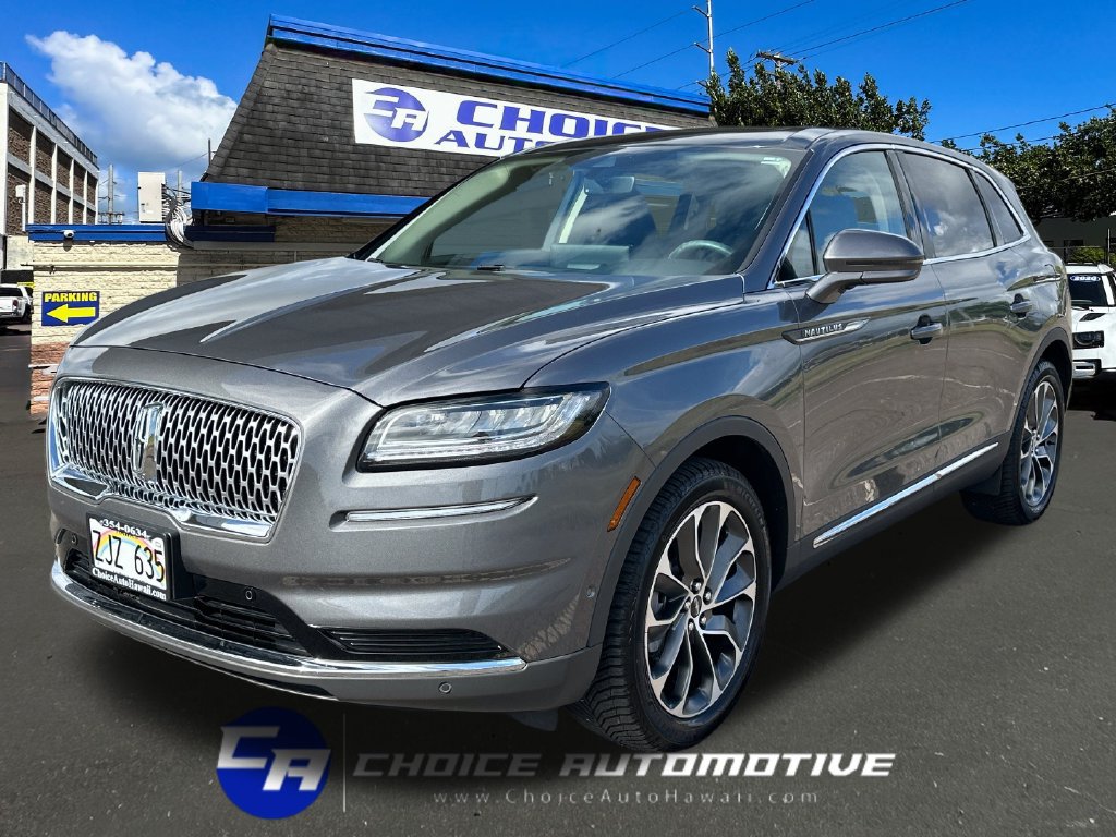 Used 2022 Lincoln Nautilus Reserve w/ Equipment Group 201A AWD/4WD 360° Tour