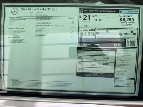 New 2026 Mercedes-Benz GLE 450 4MATIC image 33