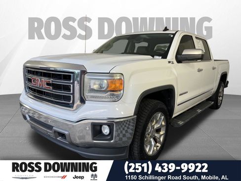 Used 2015 GMC Sierra 1500 SLT w/ SLT Crew Cab Value Package AWD/4WD image 1