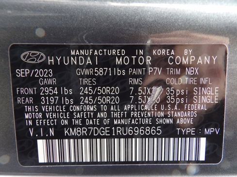 Used 2024 Hyundai Palisade Calligraphy image 36