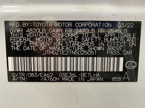 Used 2022 Lexus IS 350 F Sport w/ Accessory Package AWD/4WD image 33