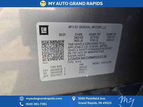 Used 2021 Chevrolet Tahoe LT AWD/4WD image 35