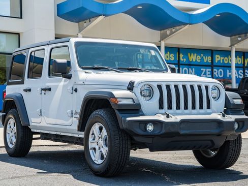 Used 2021 Jeep Wrangler Unlimited Sport AWD/4WD image 1