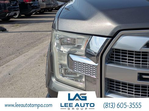 Used 2015 Ford F150 Platinum w/ Equipment Group 701A Luxury RWD image 9