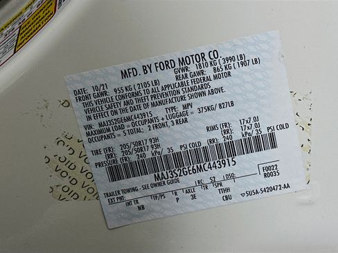 Used 2021 Ford EcoSport SE w/ SE Appearance Package image 12