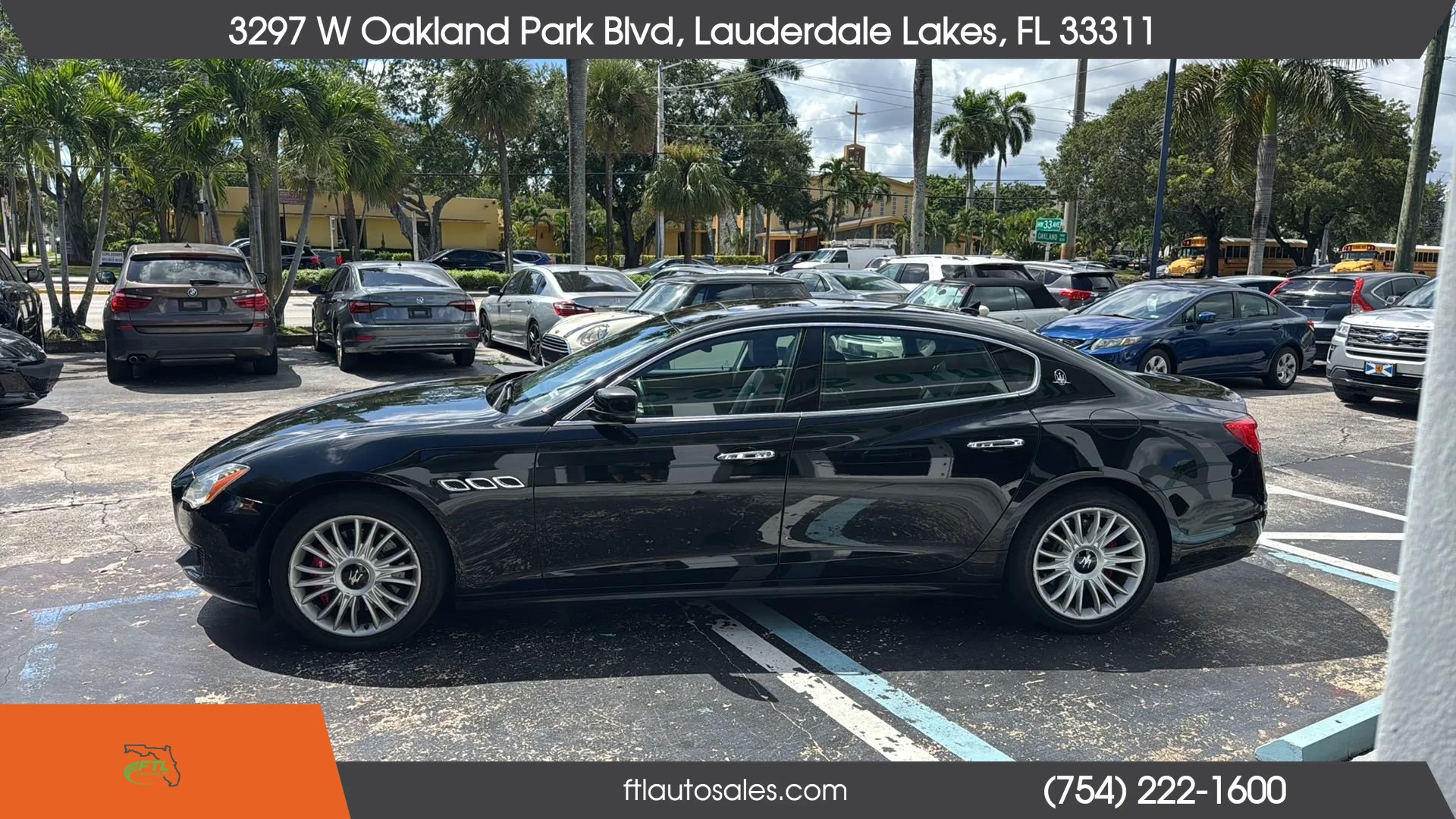Used 2014 Maserati Quattroporte S Q4 AWD/4WD image 7