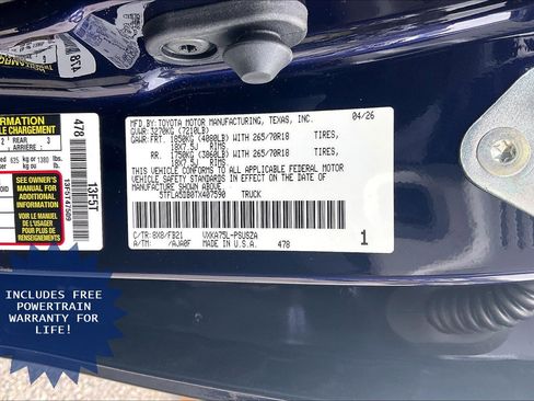 New 2026 Toyota Tundra SR5 AWD/4WD image 17
