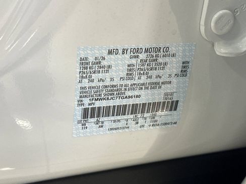New 2026 Ford Explorer Tremor w/ Tremor Ultimate Package AWD/4WD image 29