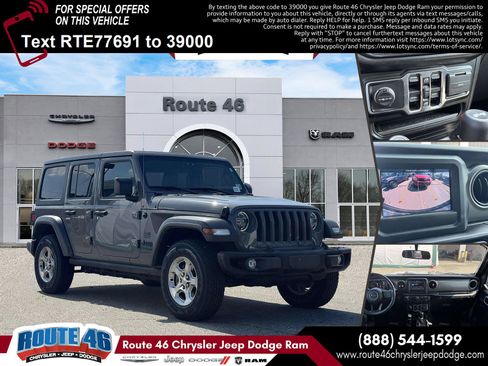 Used 2021 Jeep Wrangler Unlimited Sport AWD/4WD image 1