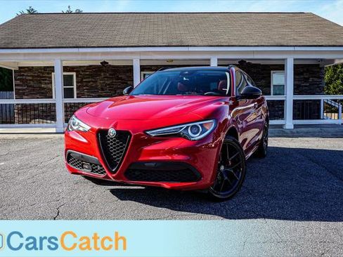 Used 2021 Alfa Romeo Stelvio Ti w/ Nero Edizione image 1