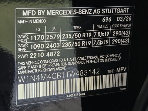 New 2026 Mercedes-Benz GLB 250 image 20