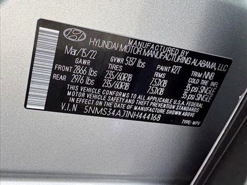 Used 2022 Hyundai Santa Fe SEL w/ Convenience + Premium Package image 23