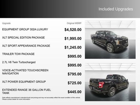 Used 2018 Ford F150 XLT w/ Equipment Group 302A Luxury image 4